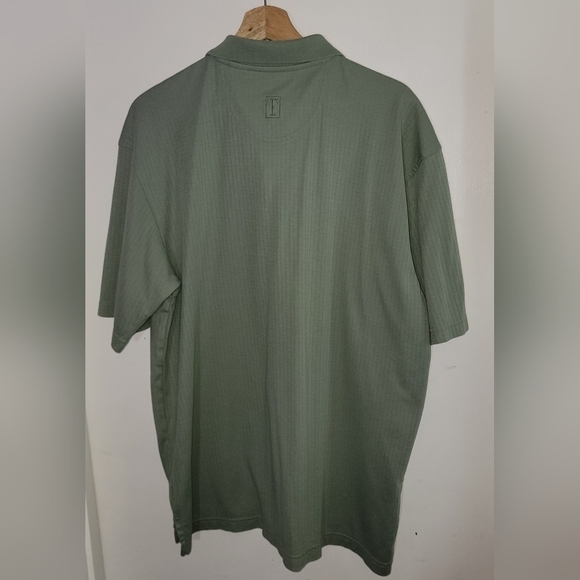 Men's Sage Green Polo Shirt - Picture 4 of 5